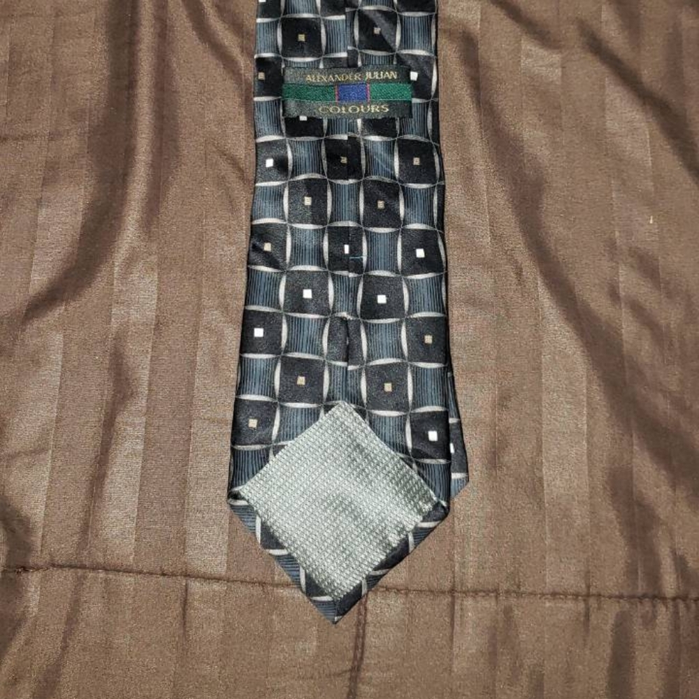 Alexander julian silk tie